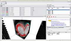 Screenshot of volumetric 3d data