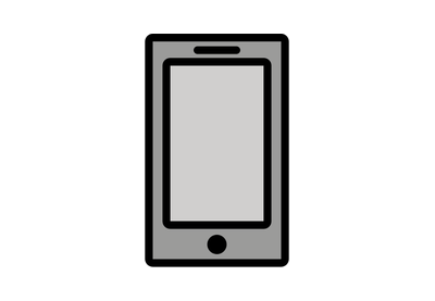 Mobile devices (iOS and Android) icon